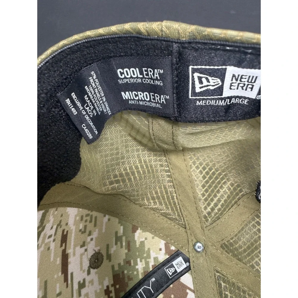 New Era Cleveland Browns Hat Mens M/L Olive Salute to Service 9SEVENTY Snapback